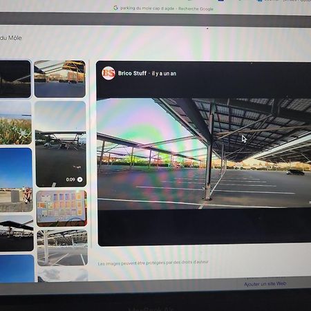 Studio Cap D Agde Vue Port 외부 사진