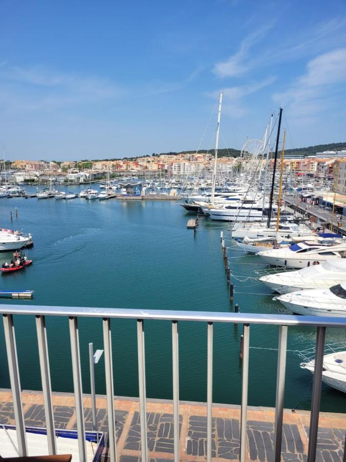 Studio Cap D Agde Vue Port 외부 사진