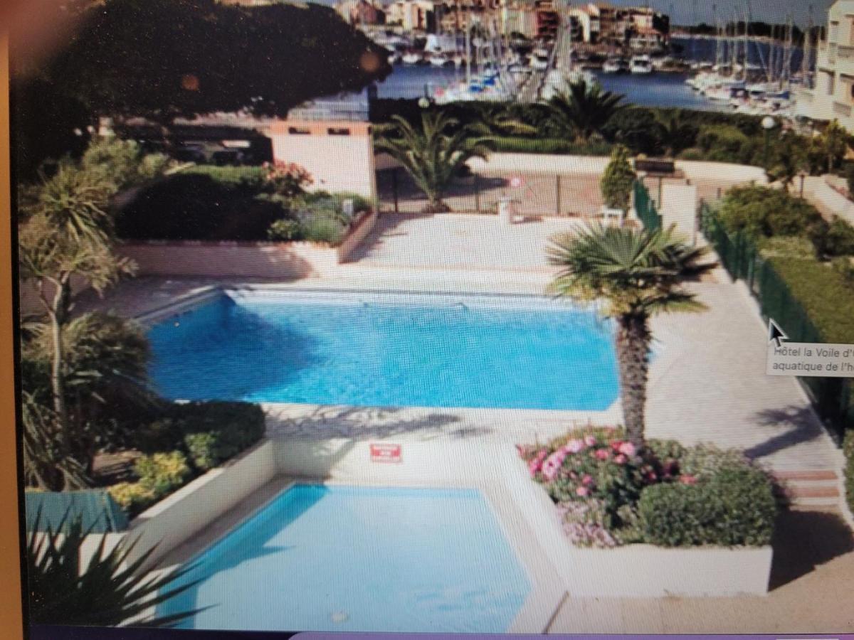 Studio Cap D Agde Vue Port 외부 사진